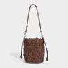 New Fashion Woven Bag Stylish Versatile Retro Single Shoulder Handbag 2025 New Bucket Women's Crossbody Bag