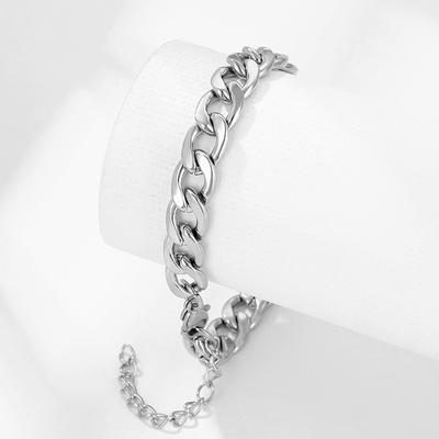 Ins Style Stainless Steel Men's Bracelet Personality Trend Hip Hop