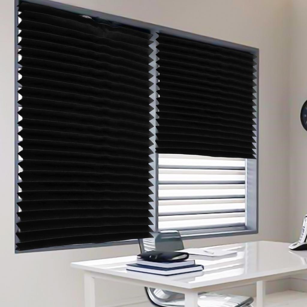 Blackout Portable Roller Blinds Self Cut To Size for Windows