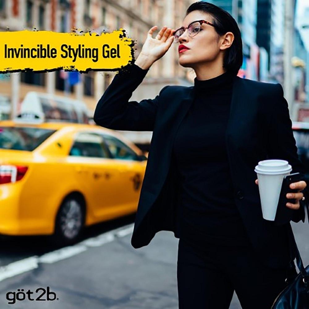 Got 2b Ultra Glued Invincible Styling Hair Gel 6.0 Oz
