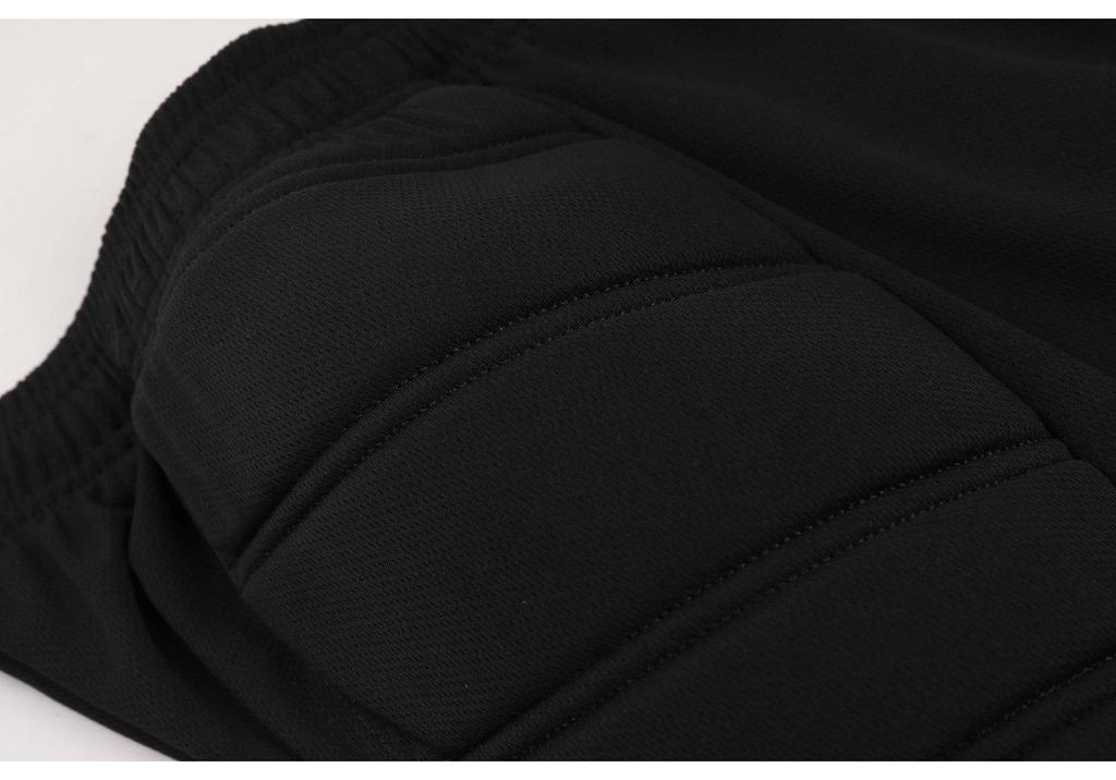 Men's Long Sleeve Goalkeeper Uniform Set with Knee & Elbow Pads for Adult Football Competition