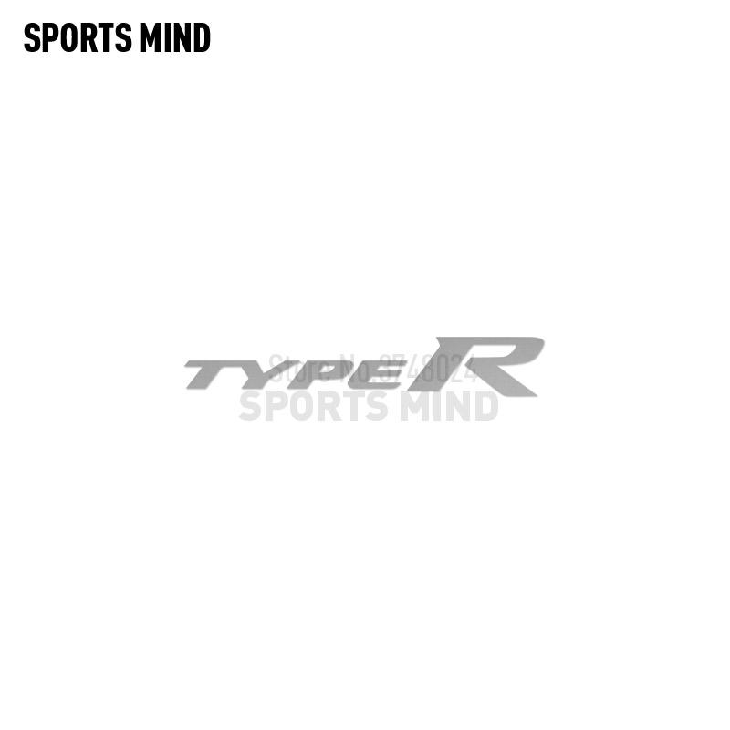 

2 Pieces Customizable Car Styling JDM For Honda Accord Civic TYPER CRV TYPE R Accessories Car Stickers Decal Vinyl Automobiles 18.5x3cm