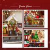 Superior-Grade 1362Pcs Christmas Premium-Quality Train First-Class Platform Premium-Quality Assembly First-Class Building-Bricks Collection Kit