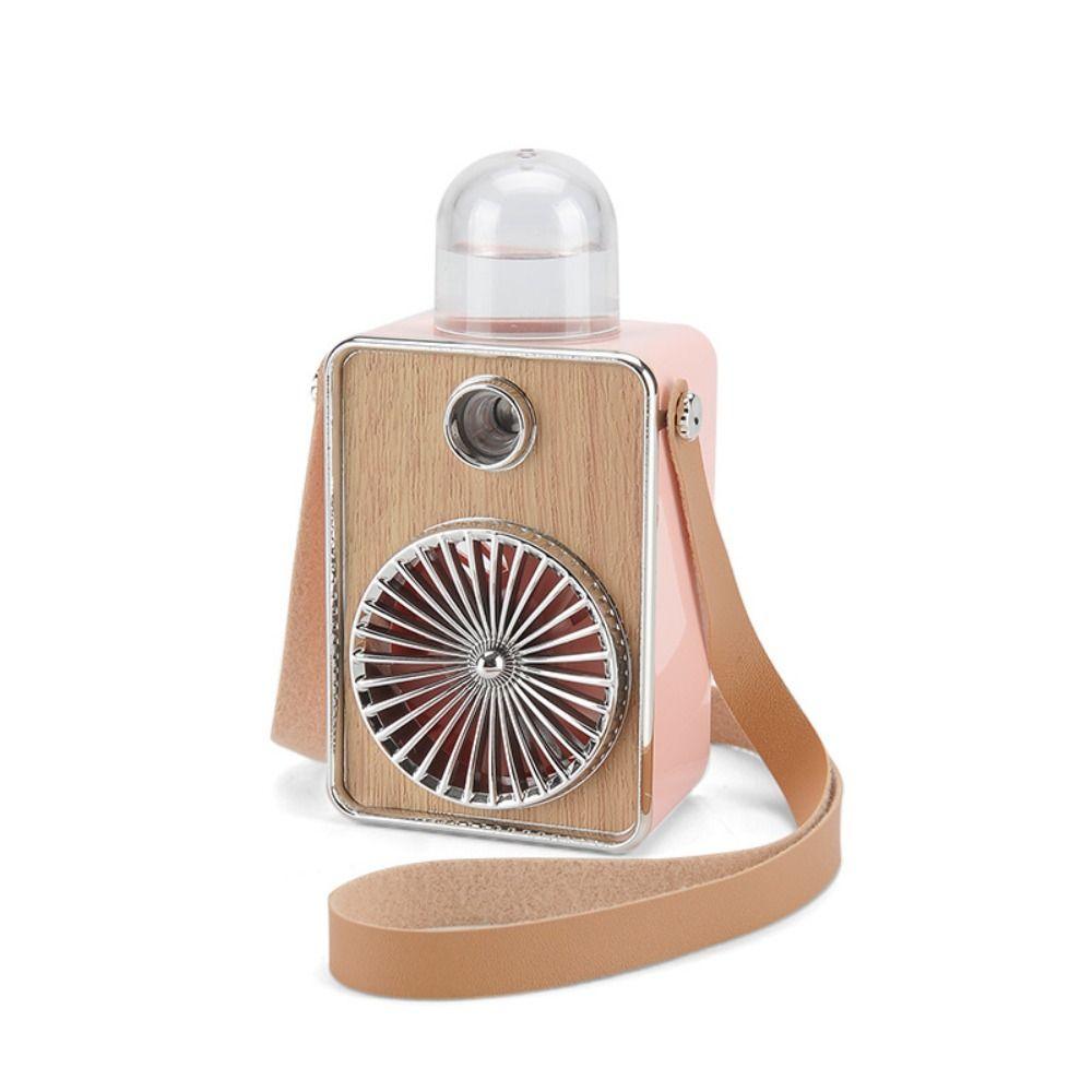 Humidifier Handheld Spray Fan 3 Gear Mini Air Conditioner Fan Water Spray Mist Fan Travel