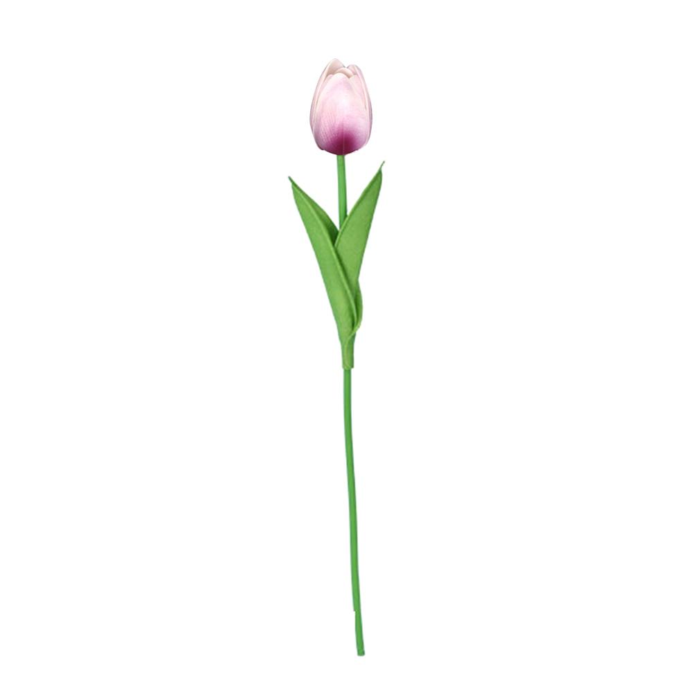 1 Piece Tulip Artificial Flower Real Touch Artificial Bouquet Fake Flower for Wedding Decoration Flowers Home Garden Decor