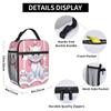 Adorable Animated Manga Chiikawas Thermal Lunch Bags Big Reusable Thermal Carrier Tote Lunch Box Beach  Outside Food Organizer Bags