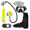 1L Portable Underwater Respirator Scuba Diving Cylinder Snorkeling Oxygen Tank Dive Equipment Kit
