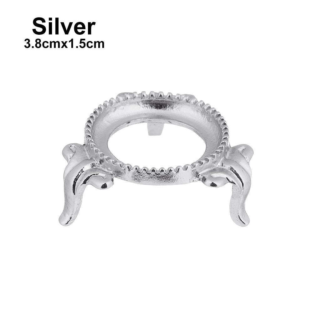 Desktop Crystal Ball Holder Ornaments Egg Support Metal Display Stand Glass Sphere Base Office Decor European Style Holder