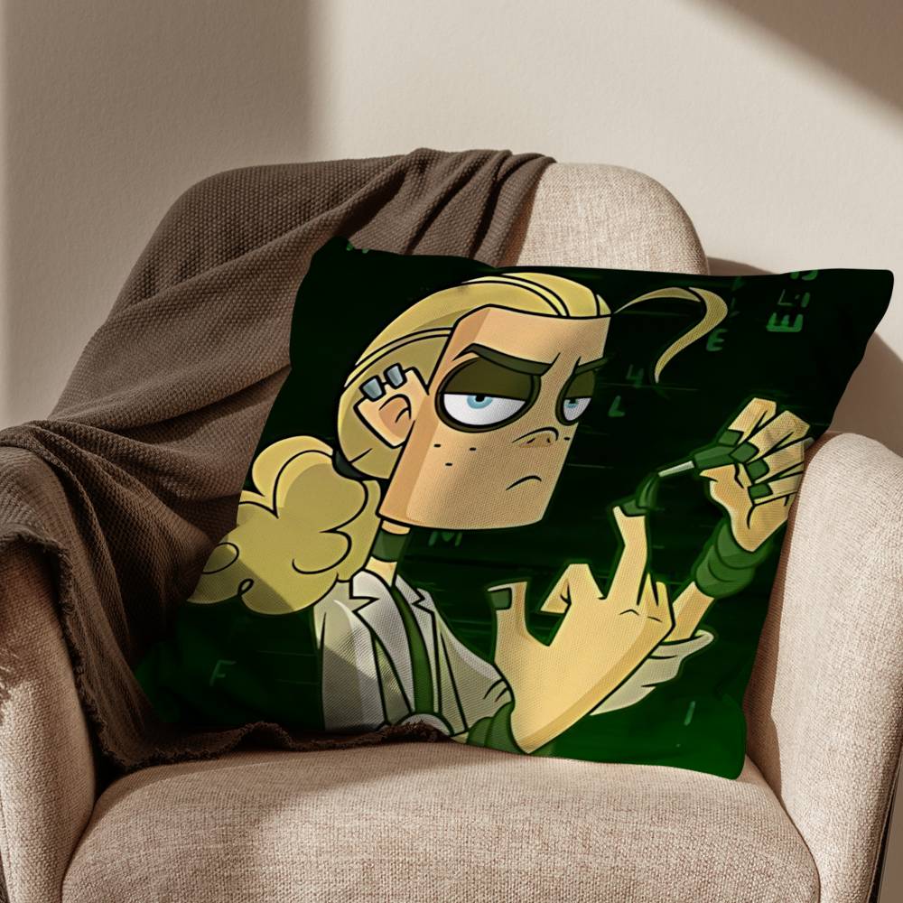 

cool Art Metal Family Dee pillow cover living room sofa cushion cover bedroom room bed pillow cover home decoration 30x30cm