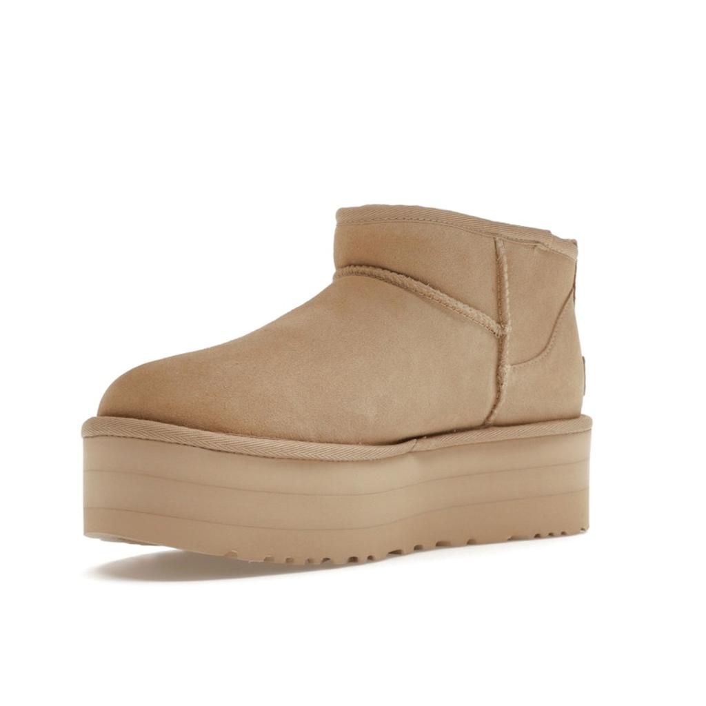 UGG Classic Ultra Mini Platform Boot Mustard Seed Women Sneakers Tan 1135092-MDSD