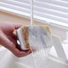 5pcs Double-sided Sponge Wipe Dirt-resistant Scouring Pad Kitchen Stain Sponge Wipe Professional Cleaning Supplies Tableware Brush