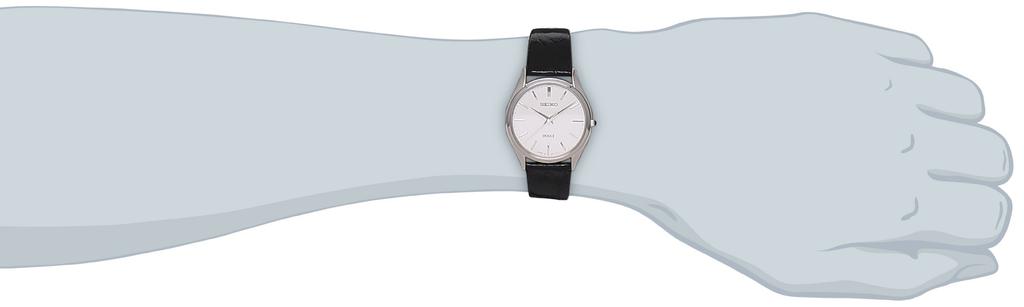 SEIKO DOLCE Quartz Sapphire Crystal with Water Resistant for Daily [SEIKO] Watch, Anti-reflective Coating, Use, SACM171, Men's
