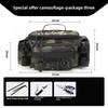 "Luya Multifunctional Waterproof Fishing Gear Waist & Messenger Bag – Large Capacity Rod & Storage Bag"