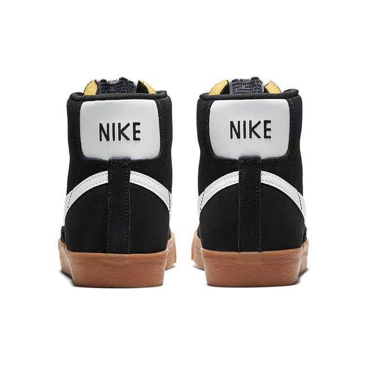Nike Blazer Mid 77 Black White Gum Women's DB5461-001