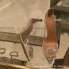 Transparent High Heels Stiletto 2025 Summer New Crystal Wedding Shoes Pointed Single Shoes Ins Fairy Internet Celebrity High Heels
