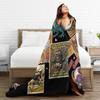 Dungeon Crawler Carl Goddamnit Donut Throw Blanket Soft Comfy Novelty Blanket For Home Decor Travel Office Flannel Bed Cover
