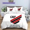 Club Athletico Paranaense Pattern Bedding Home Decoration Birthday Gift (1 * duvet cover + 2 * pillowcase, without core)