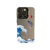 Color Silver Good Luck Koi Is Suitable for Apple 15 Mobile Phone Case iphone14plus/12Promax/11/13
