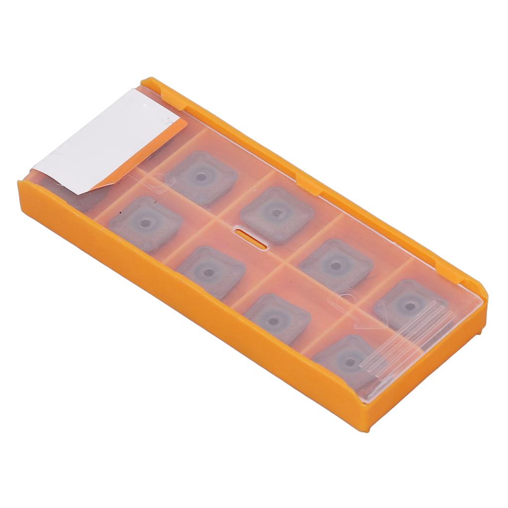 10 Stück Hartmetall Drehplatten Wendeplatten Beschichtete Klinge CNC Drehbank Klinge Metallfräswerkzeughalter