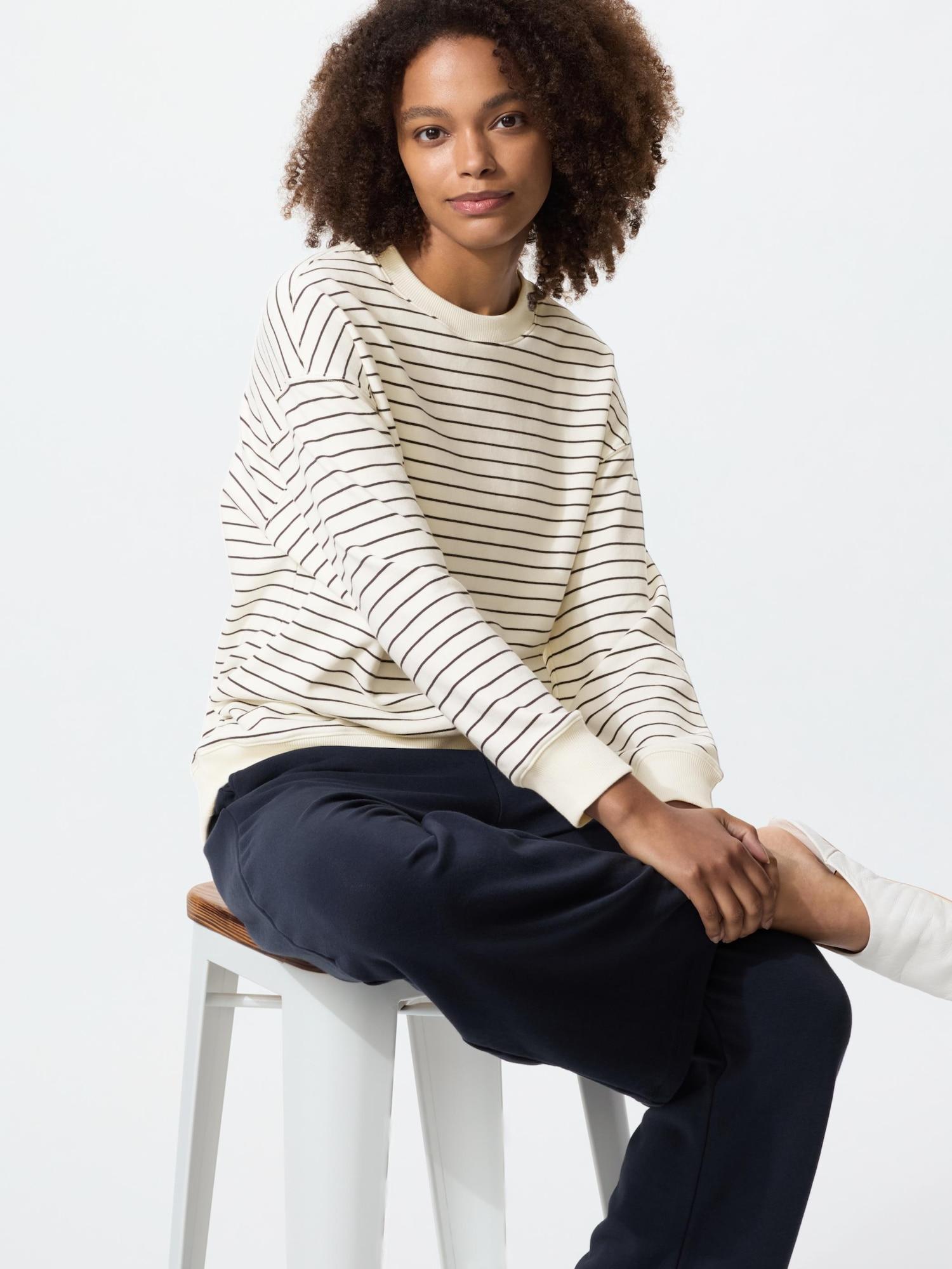 

Uniqlo Япония Ультра-эластичный комплект с длинным рукавом 01 OFF WHITE/XS