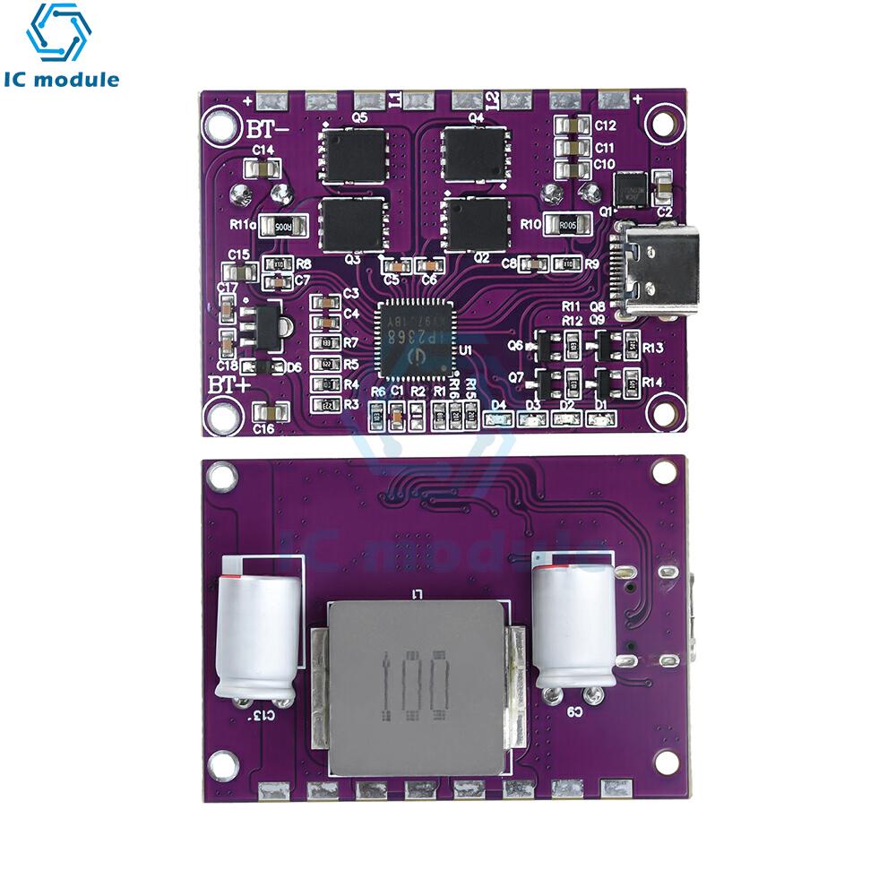 IP2368 Bidirectional 100w Fast Charging Module Type-C Lithium Battery High-Power Fast Charging Board