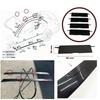 BSR555-1 4 Pieces Panoramic Roof Glass Sunroof Molding Port Bag Cover Rail Lid Trim Water Strip Case 96 Mm*30 Mm for Mercedes E Class W212 S212