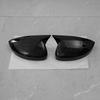 Side Wing Mirror Cover Cap Add on Glossy Black For Volkswagen Tiguan 2018-2022