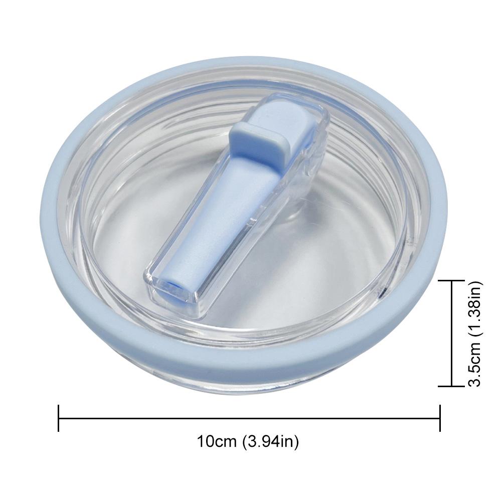 40Oz Tumbler Flip Straw Lid Replacement Spill Proof Cover Resistant Tumbler Flip Straw Cover Cap Water Bottle Cup Accessories