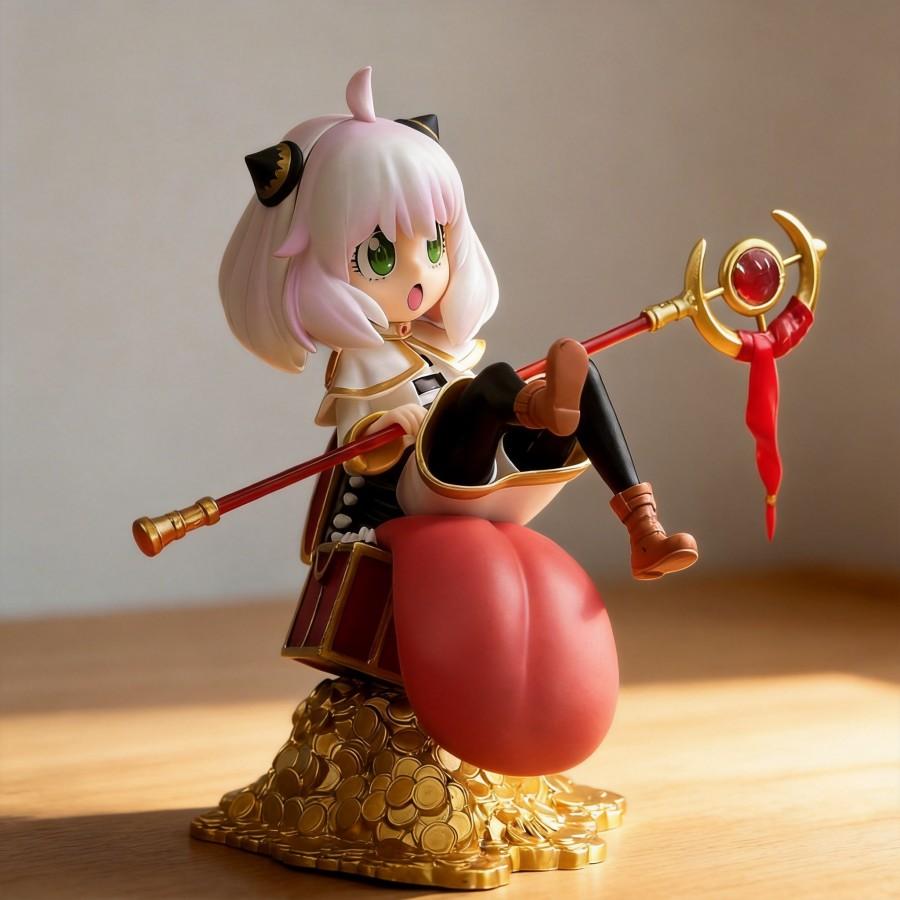 Spy×Family Anime Figure Anya Forger Collectible Model Toy 16cm Desktop Decoration Gift for Fans