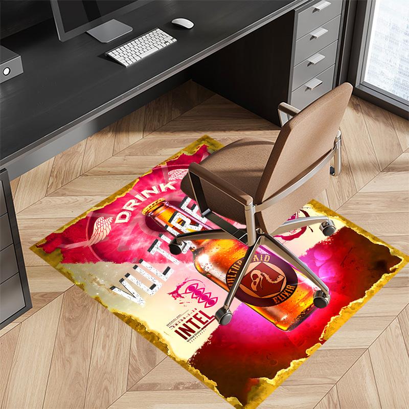 Call of Duty COD Perk A Cola Printed Absorbent Washable Carpet, Non-Slip Bathroom Mats, Kitchen Rugs, Yoga Mat,Living Room Entrance, Camping Picnic Ru