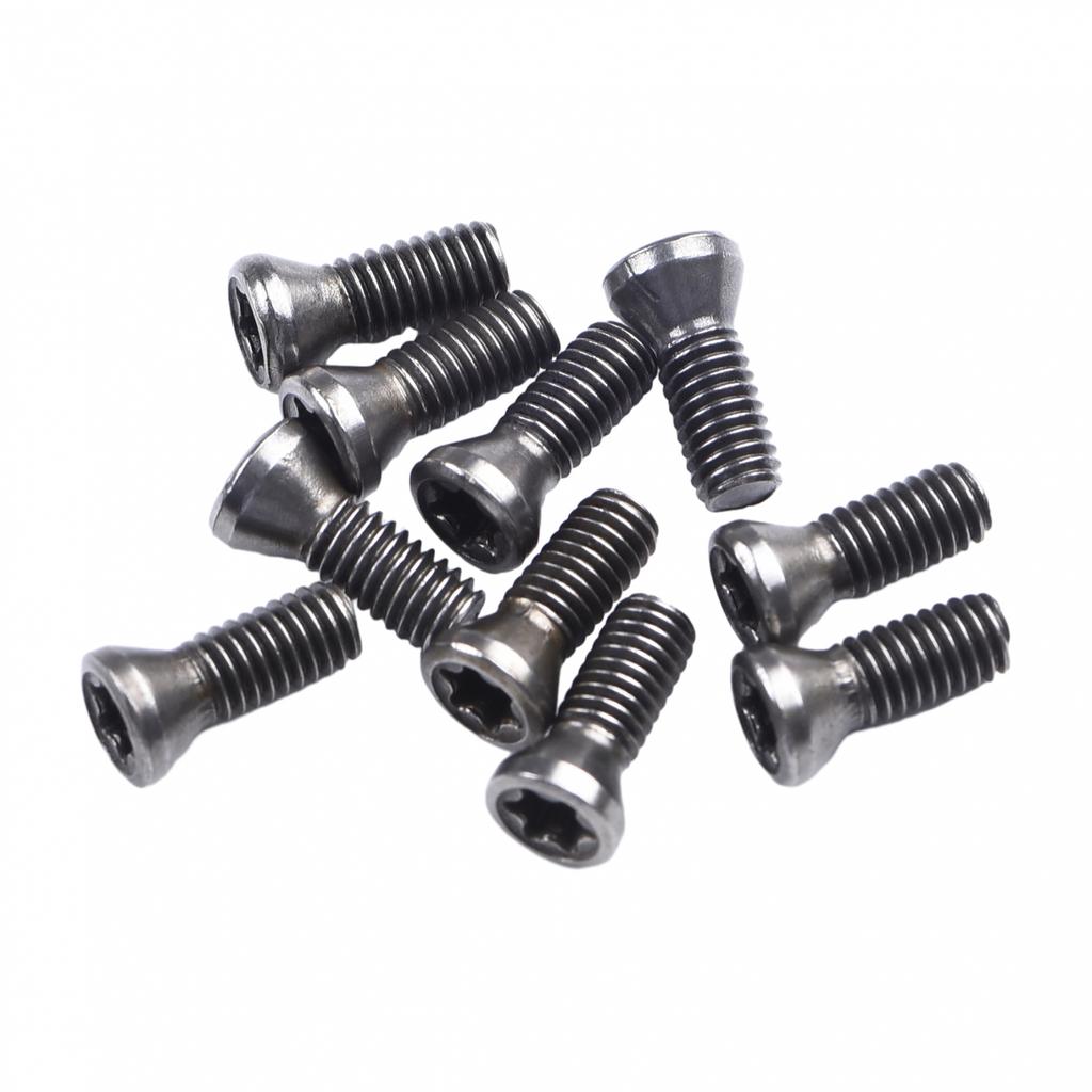 Torx Screws 10pcs CNC Carbide Insert Torx Screw Inserts Lathe Steel