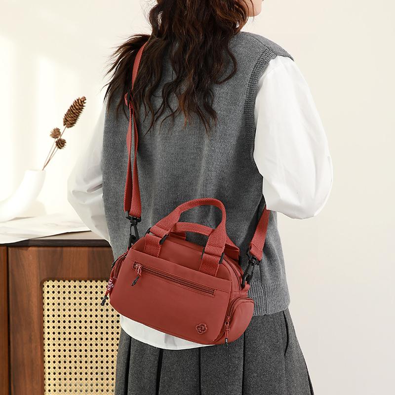 Multi Pocket Nylon Handbag Casual Crossbody Bag for Women