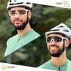 Kapvoe Photochromic Cycling Glasses UV400 Sunglasses Built-in Myopia Frame Sports Bike Eyewear Outdoor Bicycle Goggles
