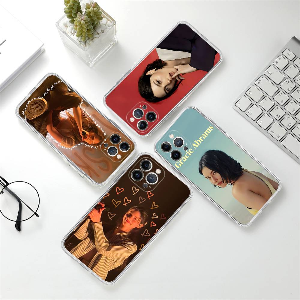 Popular G-gracie Singer A-abrams For IPhone 11 12 13 14 15 16 17 Pro Max Plus 13 Mini Silicone Soft Transparent Back