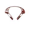 For Infiniti G37 G25 LHD 2010 2011 2012 2013 ABS Interior Car Steering Wheel Cover Trim Frame Decor Modified Accessorie