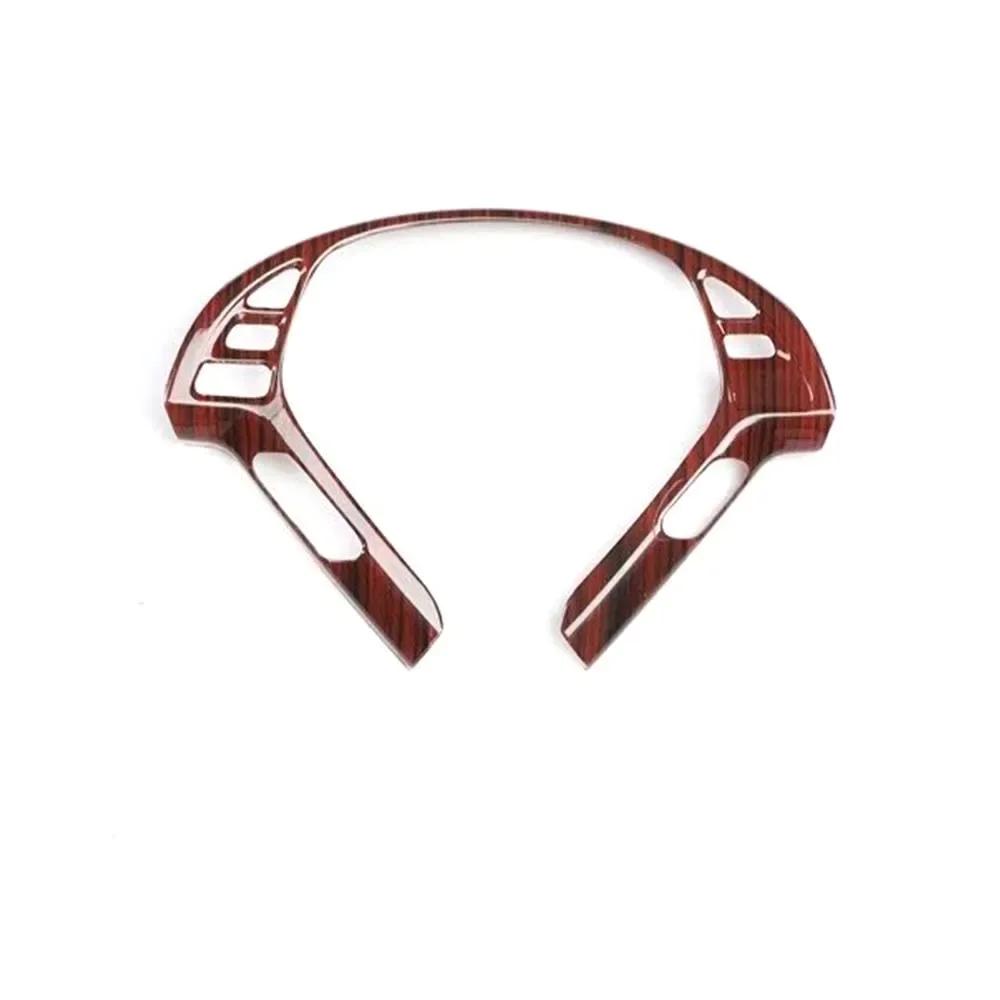 For Infiniti G37 G25 LHD 2010 2011 2012 2013 ABS Interior Car Steering Wheel Cover Trim Frame Decor Modified Accessorie