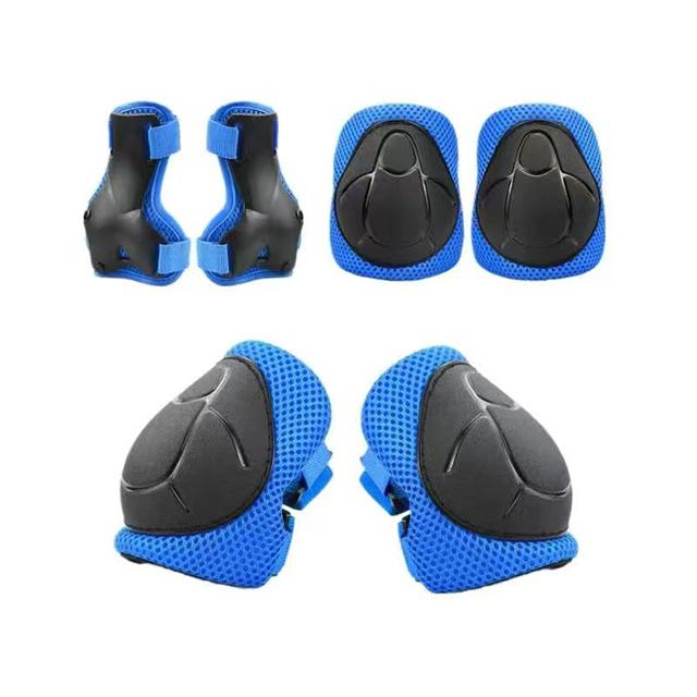 Sports Knee Protective Gear Set Roller Skates Skating Pad Elbow & Knee Pads for Kids Boys Girls