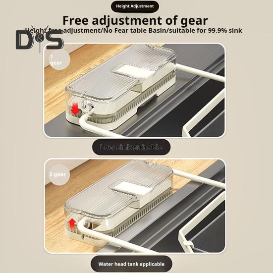 Přísavný stojan na sítko na dřez, odtokový stojan s přísavkou, skládací úložný design, kuchyňský čistič se síťovanými sáčky, sítko na dřez