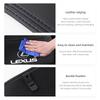PEOB7 Car Seat Back Anti Kick Cover Pad Leather Protector Mat Tire Valve Cap For Lexus F Sport ES LM GS IS NX RX LX IS250 IS430 RX300