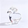 Year of the Sheep: Limited Edition Heart-Shaped Crystal Sheep Ornament - Cute Decoration for Children's Room