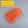Frosted Black Drawstring Bag - Portable Sun Protection Travel & Storage Solution