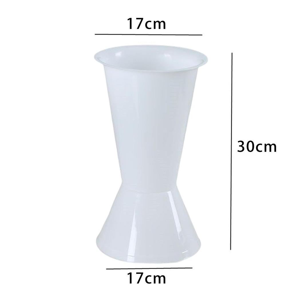 Pastoral Style Flower Pot, Bucket Aesthetic Creative Can Vase for Decor Patio Office Home