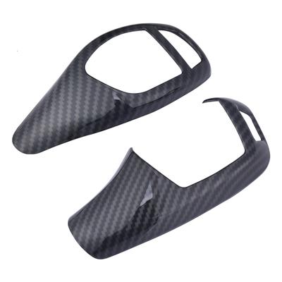 Carbon Fiber Getriebe Shift Griff Hülse Taste Abdeckung Aufkleber Für BMW F30 F10 F20 F32 F25 X5 F15 X6 F16 Auto Zubehör