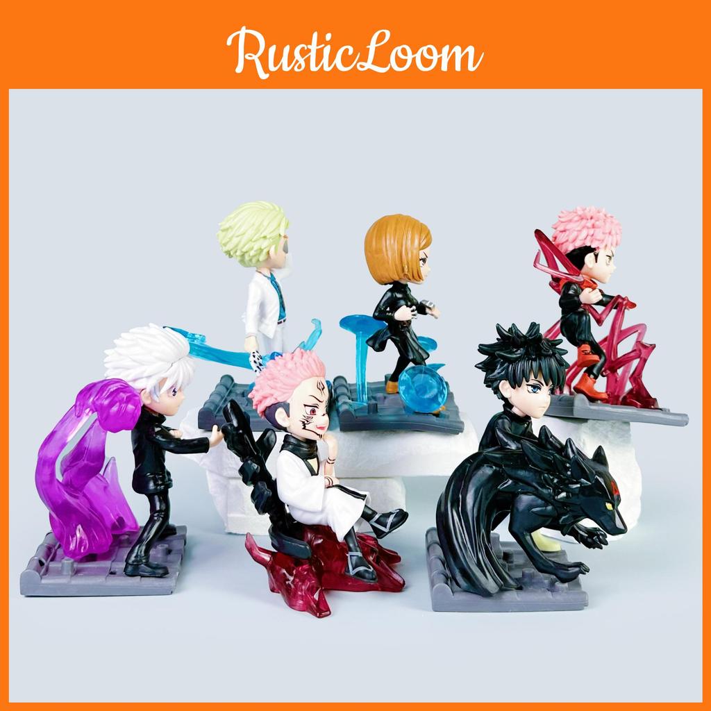 Jujutsu Kaisen Pvc Character Models With Battle Pose Effects For Anime Collectors And Decor