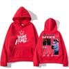 Rapper Myke Towers Tour Hooded Long-sleeved Harajuku Casual Sweatshirt With Hooded Fleece Clothes Sudaderas Hoody