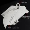 Steel Welding Gauge Weld Inspection Tool for Accurate Weld Inspection & Measurement of Fillet Throat & Bevel Angles