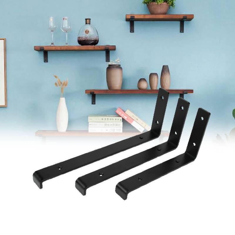 Shelf Wall Brackets Rustic Heavy Duty Industrial Scaffold Board Tool Support