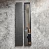 Faca de Sashimi Lâmina de Gume Único Afiada Cutelo de Chef Fatiador de Peixe Sushi Kiritsuke Facas de Cozinha Japonesas Cabo de Ébano e Chifre