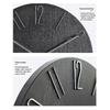 Simple Wall Clock 12 Inch Living Room Home Wall Clock Clock Watch Fashion Bedroom Wall Clock-black - Ri