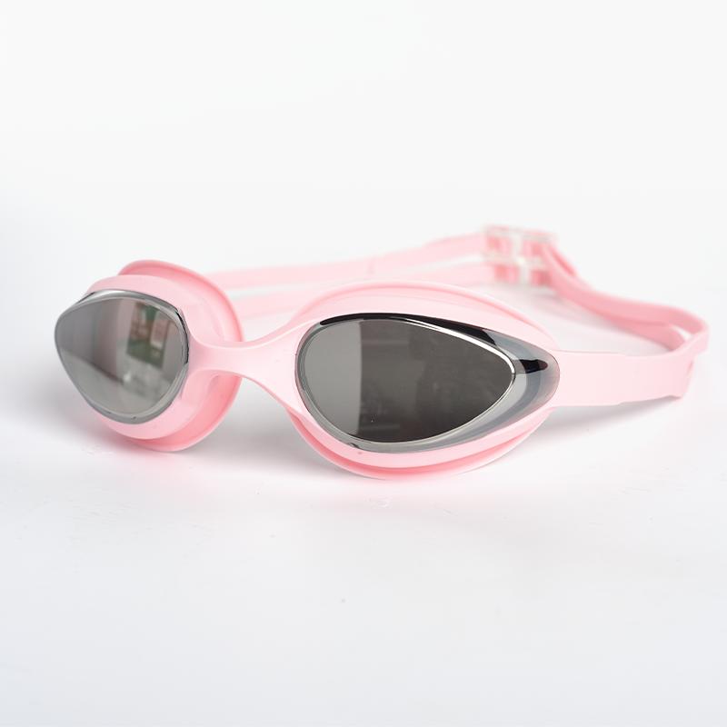 YL1100 Swimming Goggles Silicone Strap Competition Swimming Glasses Anti-fog Lens Integrated Nose Bridge Swim Goggle for Adult